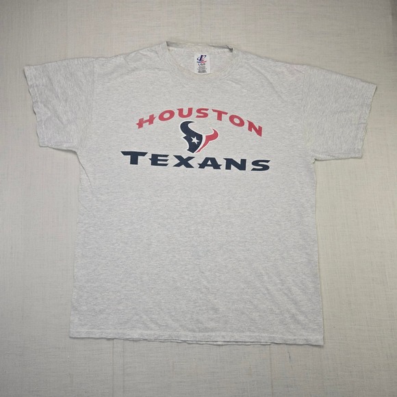 Logo Athletic Other - VTG Houston Texans T-Shirt L Men Grey NFL Football Sports H-Town Logo Athletic